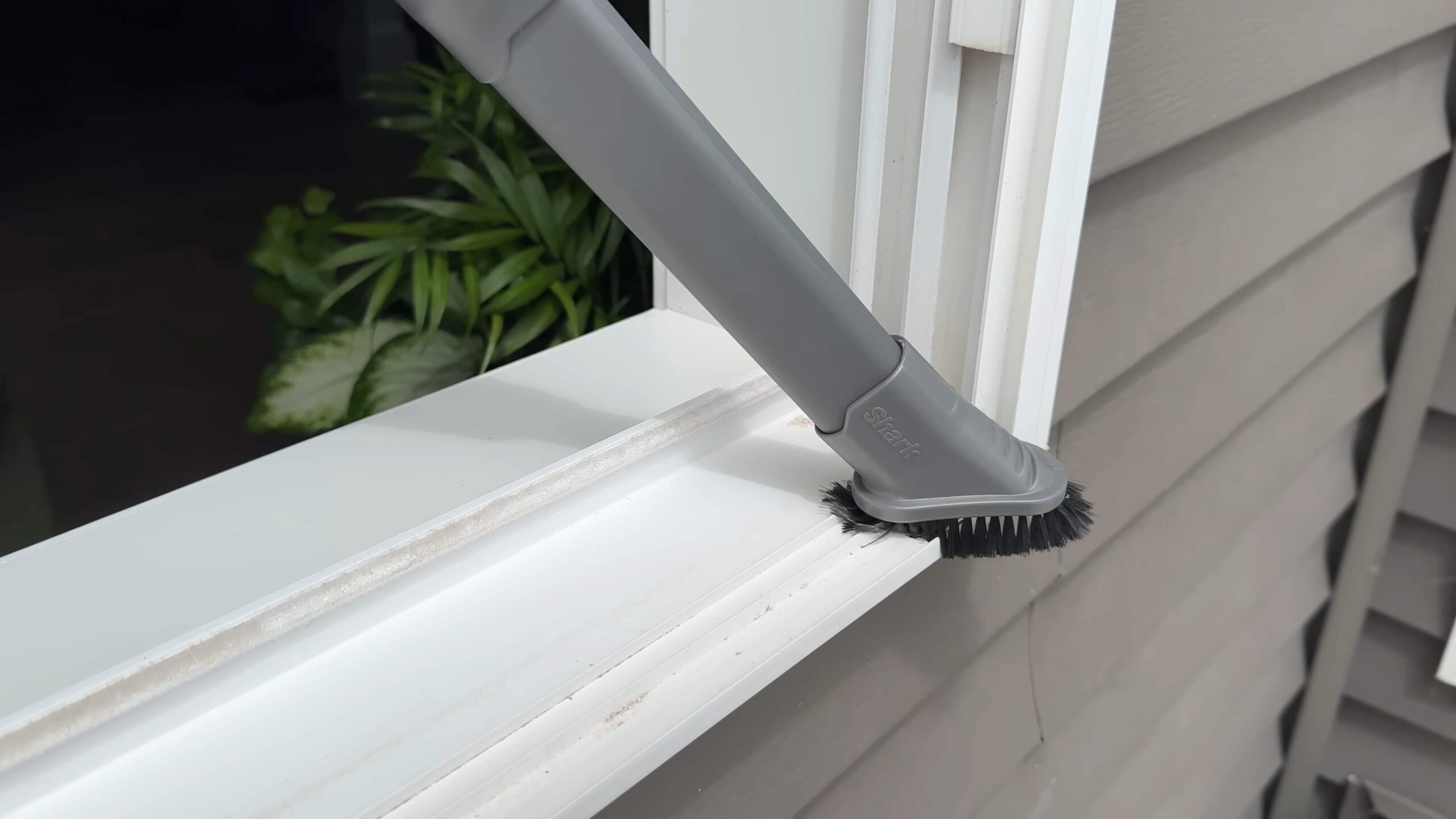 Window track cleaning hack