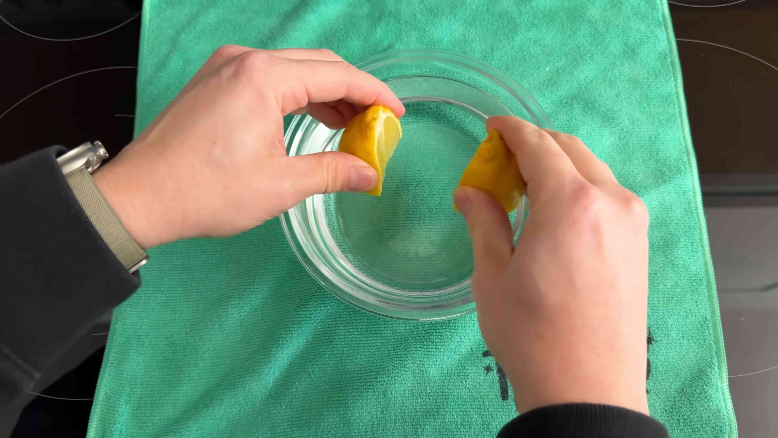 Citrus microwave cleaning hack