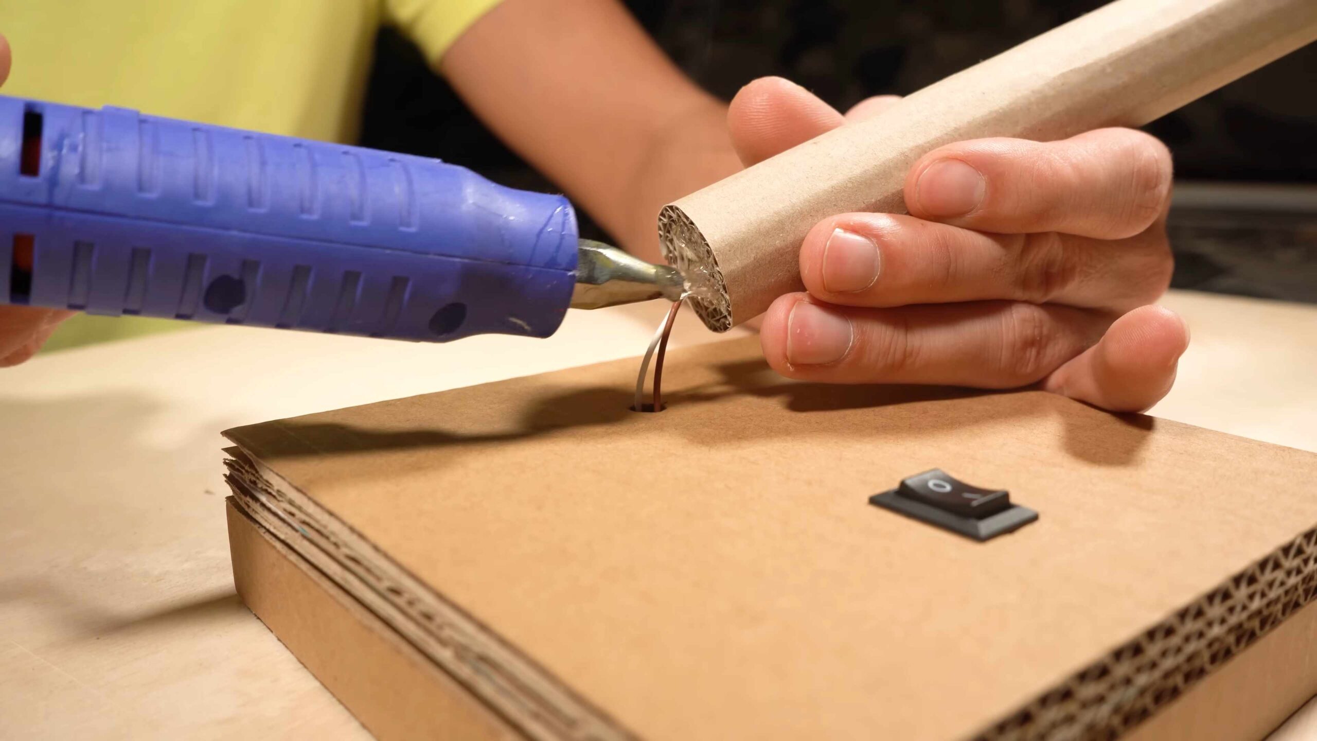 DIY Cardboard Table Fan